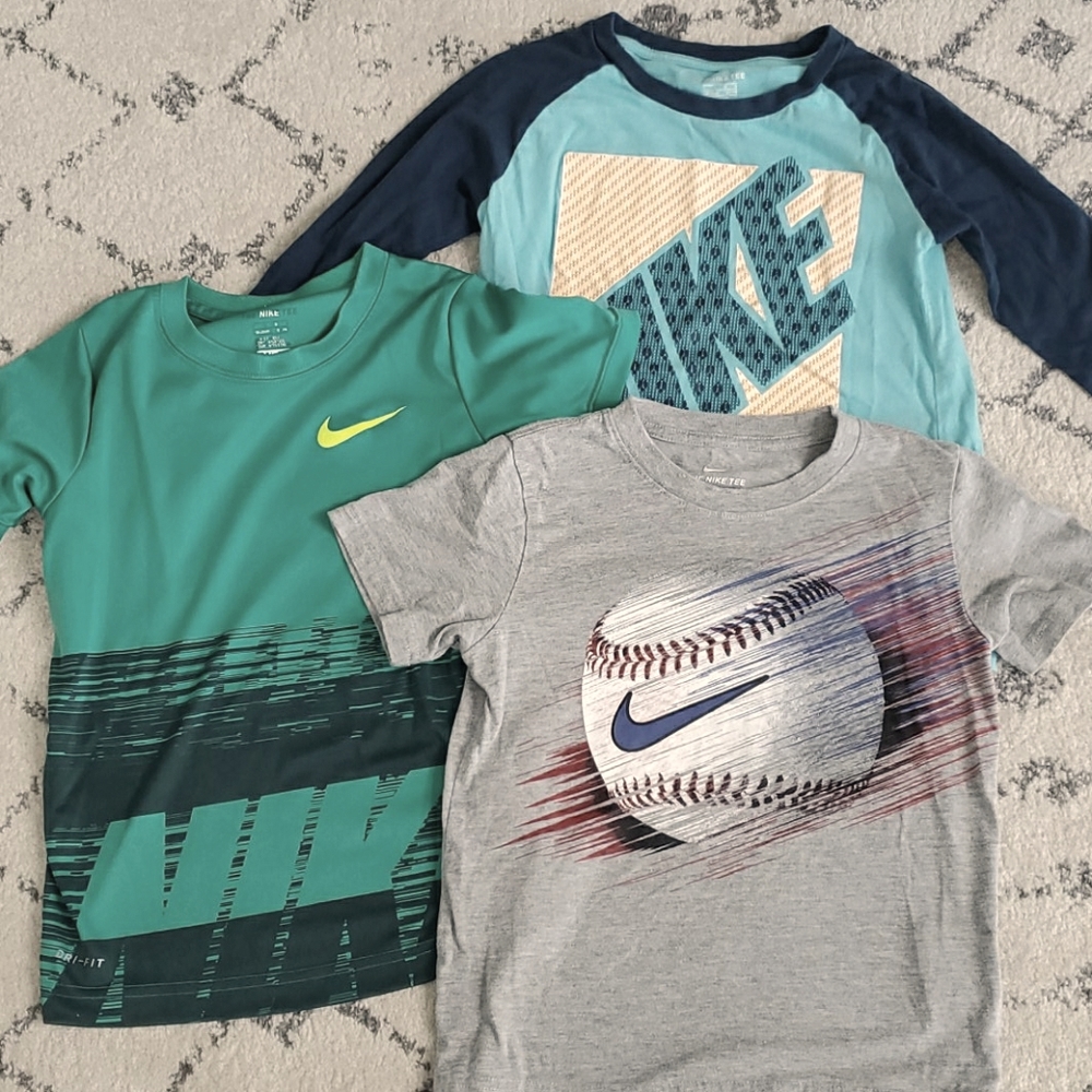 Boy's Nike Tees-Lot of 3 Size 7